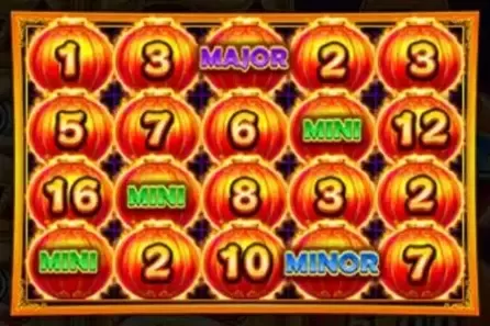 Golden Dancing Lion slot screenshot 