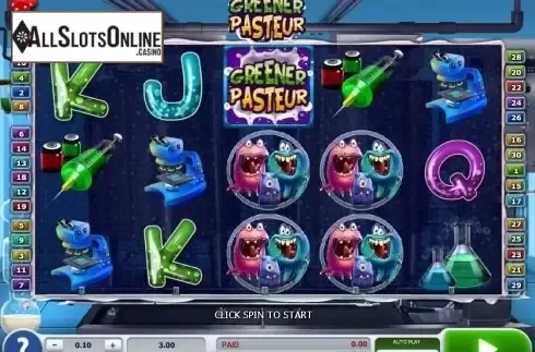 Reels. Greener Pasteur from 2by2 Gaming