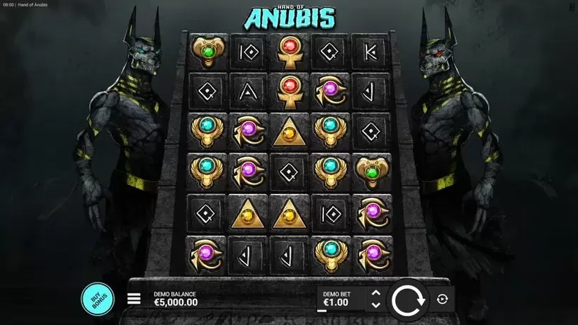 Hand of Anubis slot screenshot 1