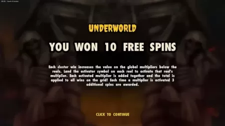 Hand of Anubis slot screenshot 4