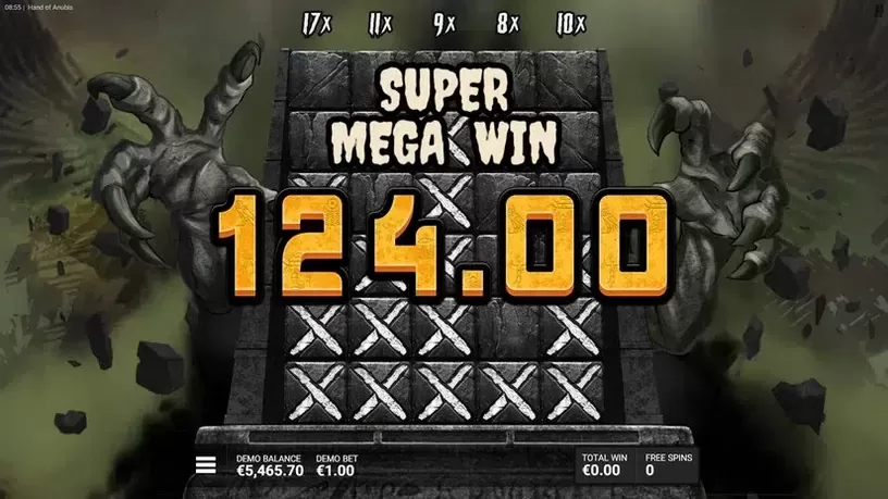 Hand of Anubis slot screenshot 13