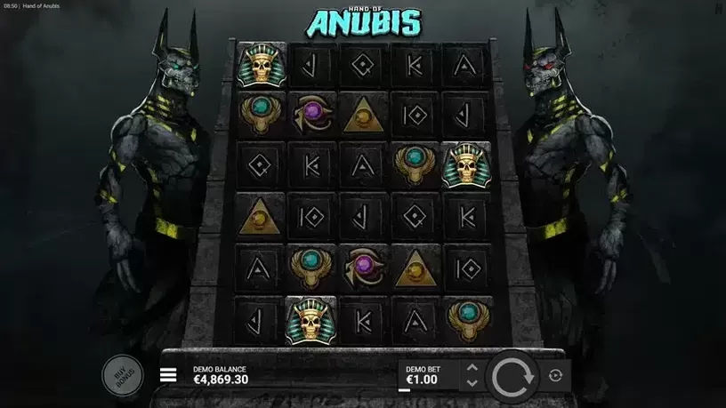 Hand of Anubis slot screenshot 3