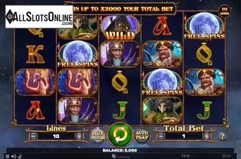 Game screen