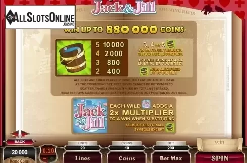 Screen2. Jack & Jill from Microgaming