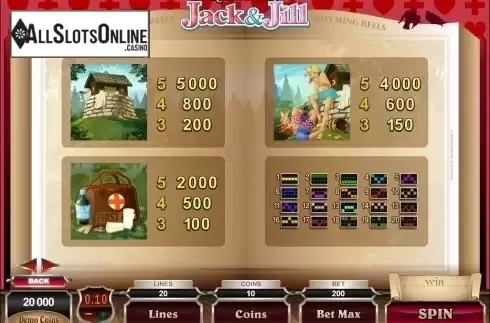 Screen4. Jack & Jill from Microgaming