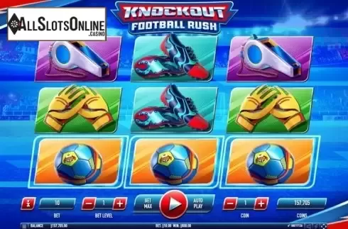 Win Screen 4. Knockout Football Rush from Habanero