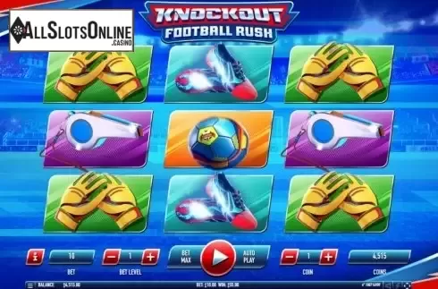 Win Screen 3. Knockout Football Rush from Habanero