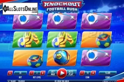 Win Screen 2. Knockout Football Rush from Habanero