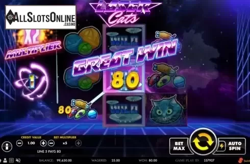 Win Screen 4. Laser Cats from Swintt
