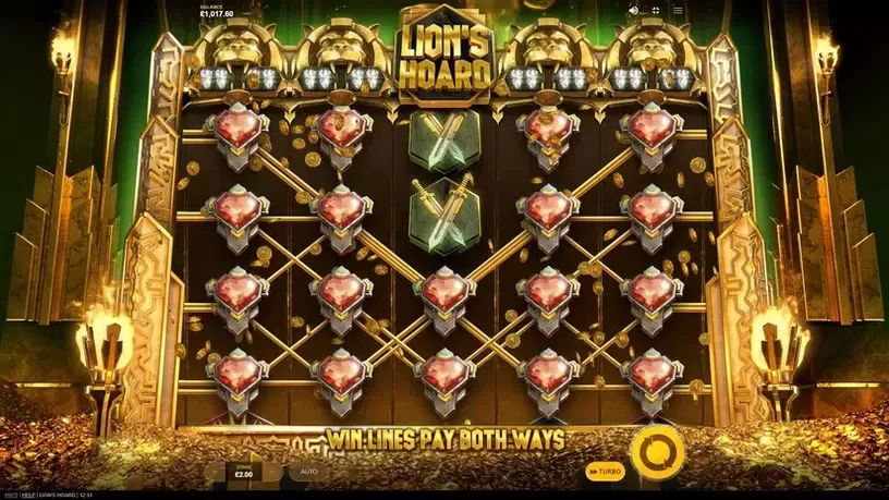 Lion's Hoard slot screenshot 7