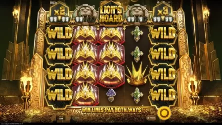 Lion's Hoard slot screenshot 2
