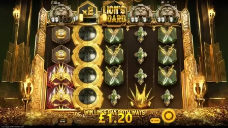 Lion's Hoard slot screenshot 4