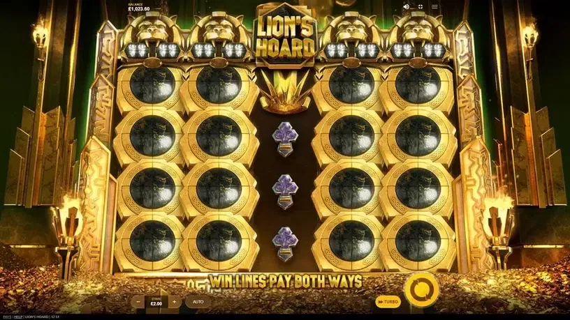 Lion's Hoard slot screenshot 6