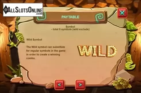 Paytable 3. Lucky Gems (Triple Profits Games) from Triple Profits Games