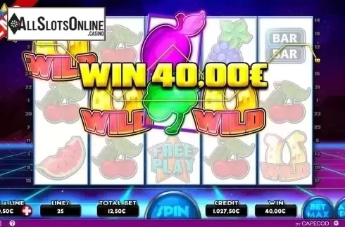 Wild win screen. Lucky Star (Capecod Gaming) from Capecod Gaming