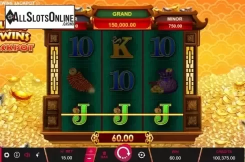 Win Screen 2. Lucky Twins Jackpot from Pulse 8 Studios