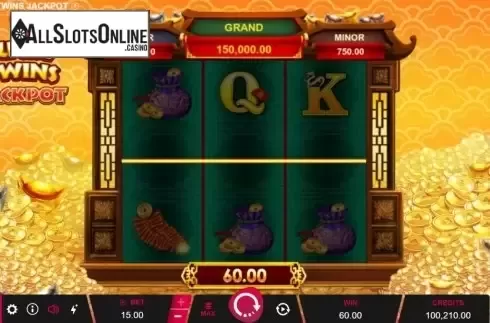 Win Screen 4. Lucky Twins Jackpot from Pulse 8 Studios