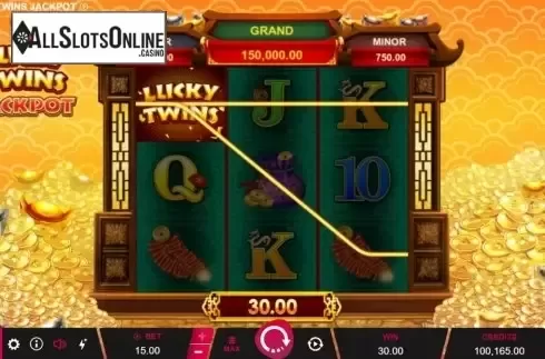 Win Screen 3. Lucky Twins Jackpot from Pulse 8 Studios