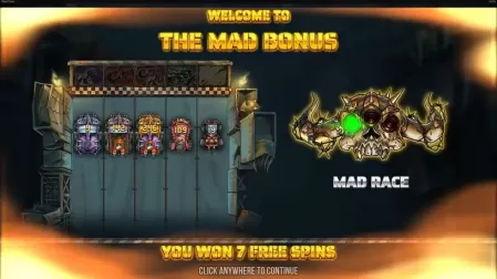 Mad Cars slot screenshot 4