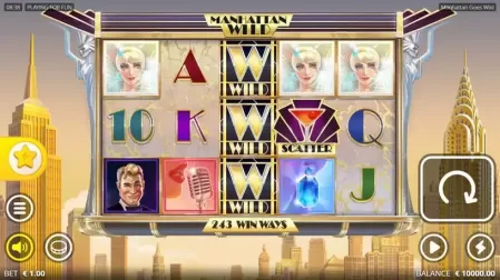 Manhattan Goes Wild slot screenshot 1