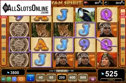 Screen8. Mayan Spirit from EGT