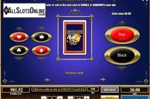 Double Up screen. Middle Earth from Tom Horn Gaming