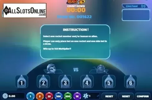 Reel Screen. Money Blast from GamePlay