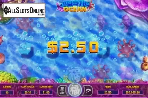 Win Screen 2. Mystic Ocean from NetGaming