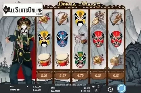 Game Workflow screen. Opera Of The Masks from Genesis