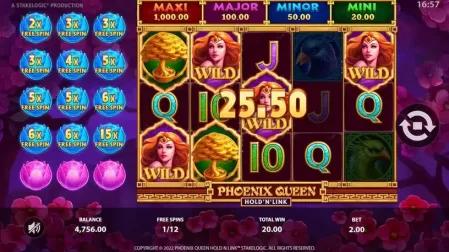 Phoenix Queen slot screenshot 7