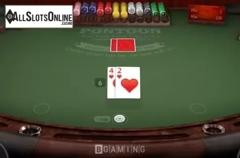 Game Screen 3. Pontoon (BGaming) from BGAMING