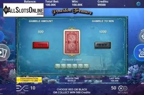 Gamble. Poseidon Treasure from DLV