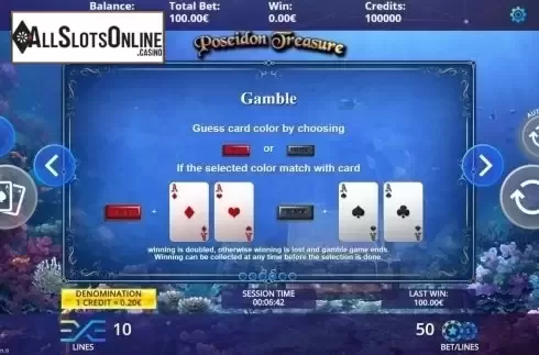 Gamble. Poseidon Treasure from DLV