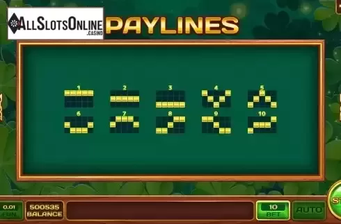 PayLines screen