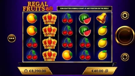 Regal Fruits 40 slot screenshot 3
