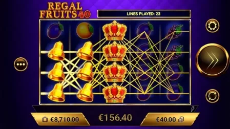 Regal Fruits 40 slot screenshot 4