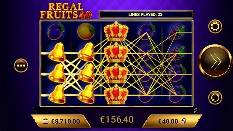 Regal Fruits 40 slot screenshot 4