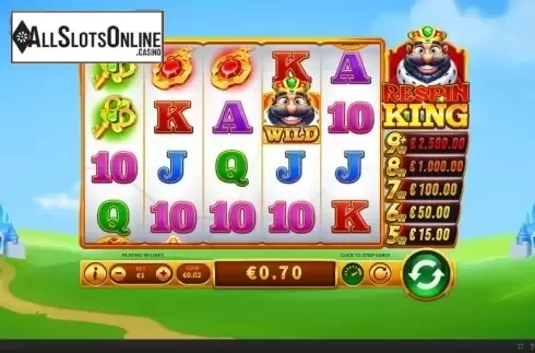 Win Screen 2. Respin King from Skywind Group
