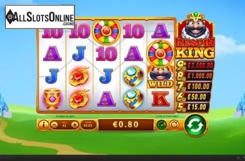 Win Screen 3. Respin King from Skywind Group