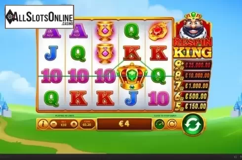 Win Screen . Respin King from Skywind Group