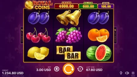 Royal Coins Hold and Win slot screenshot 4