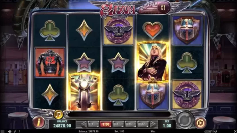 Saxon slot screenshot 3