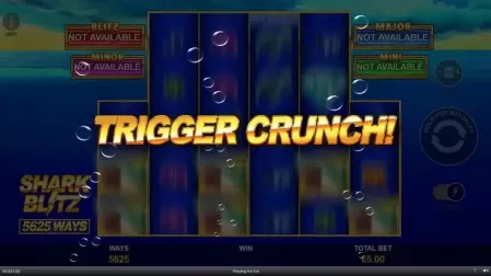 Shark Blitz slot screenshot 3