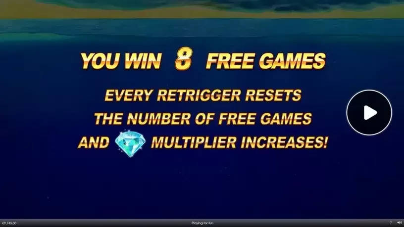 Shark Blitz slot screenshot 5