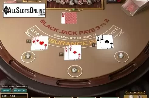 Game Screen 2. Single Deck Blackjack (Nucleus Gaming) from Nucleus Gaming