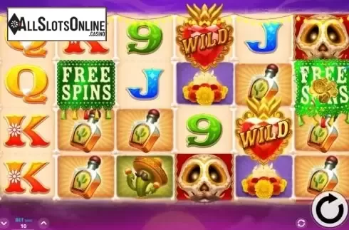 Reel Screen. Skulls Heap from GONG Gaming Technologies