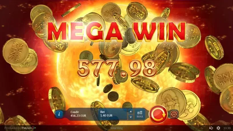 Solar King slot screenshot 6