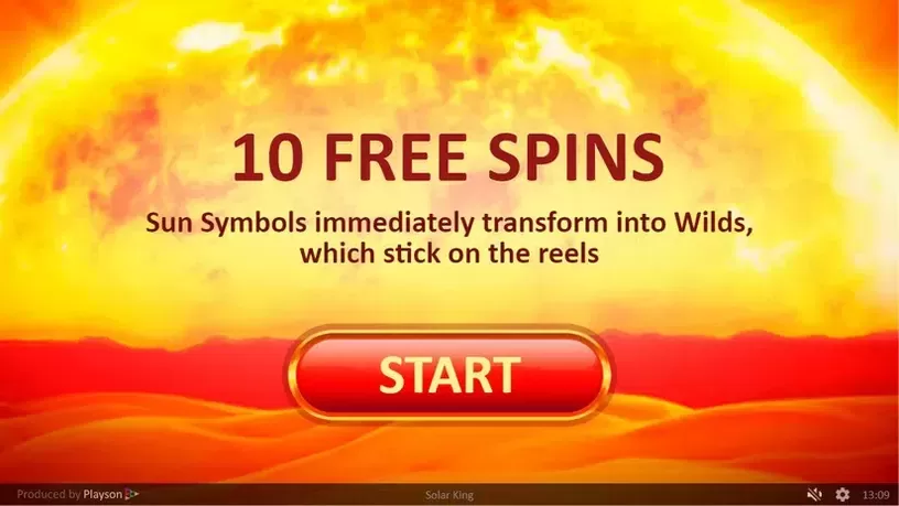 Solar King slot screenshot 7