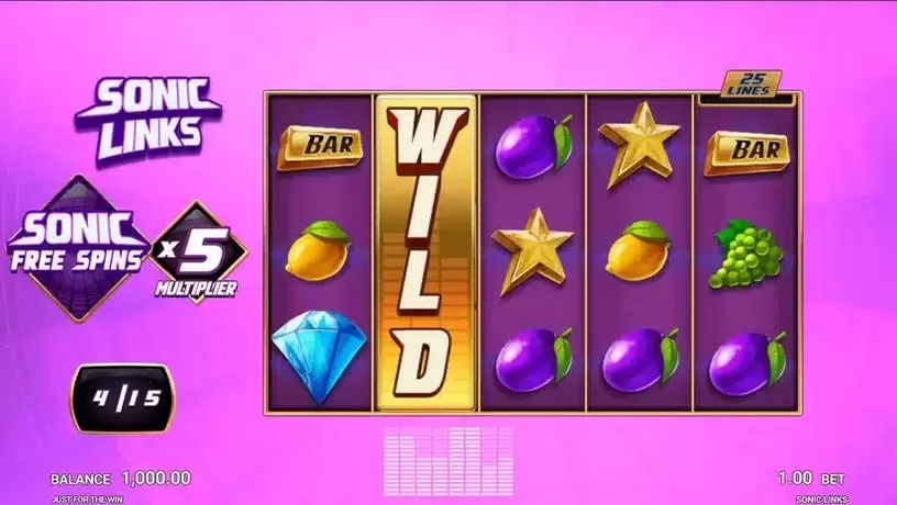 Sonic Links slot screenshot 2