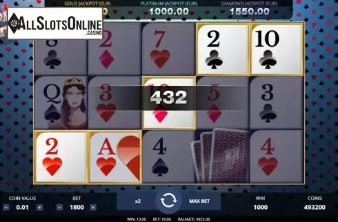 Win Screen 3. Spin Cards from Fazi